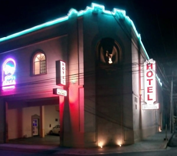 Hotel Motel los Angeles Monterrey Entrada