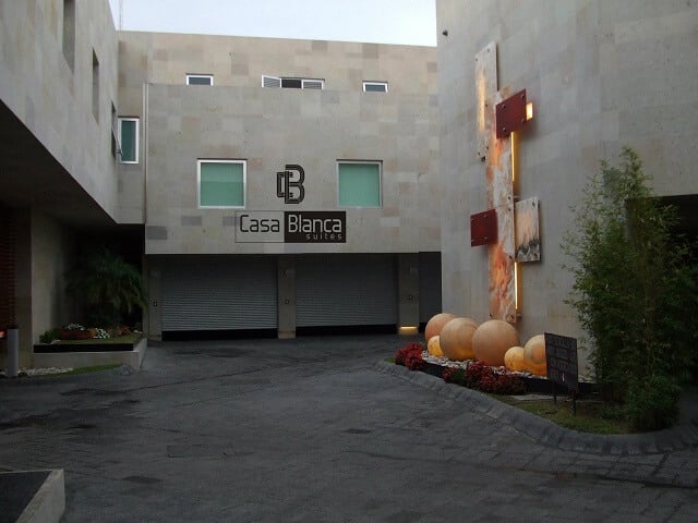 Motel Casa Blanca Monterrey Entrada
