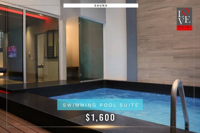 Motel Love Monterrey Swimming Pool Suite 3